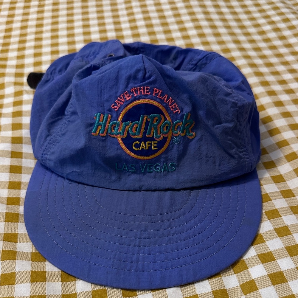 Vintage Hard Rock Cafe Blue Hat